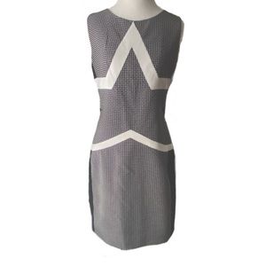 Diane Von Furstenburg Midi Bodycon Geometric Dress